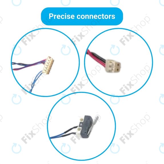 Koło z silnikiem do Ecovacs Deebot N-series, T-series, Ozmo-series, Lewy