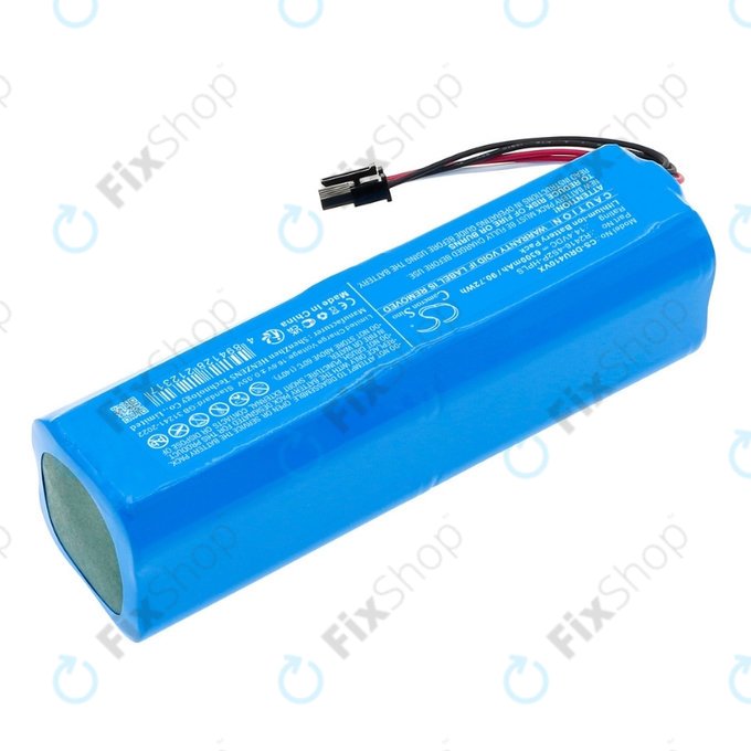 Bateria do Xiaomi Dreame Bot X30 Ultra, X40 Ultra, X40 Pro Ultra, L30 Ultra, D10s Plus, R2416-4S2P-HPLS 14.4V, Li-Ion, 6300mAh, HQ