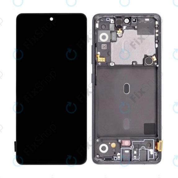 Wyświetlacz do Samsung A51 5G A516B, Ekran dotykowy z ramką, TFT