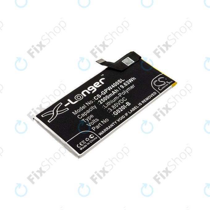 Bateria dla Google Pixel 4, 2500mAh, Li-Pol, 3.85 V, G020I-B, HQ