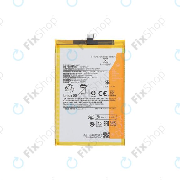 Bateria do Xiaomi Redmi 13, 13 5G, Poco M6 4G, BN5T, 5030mAh