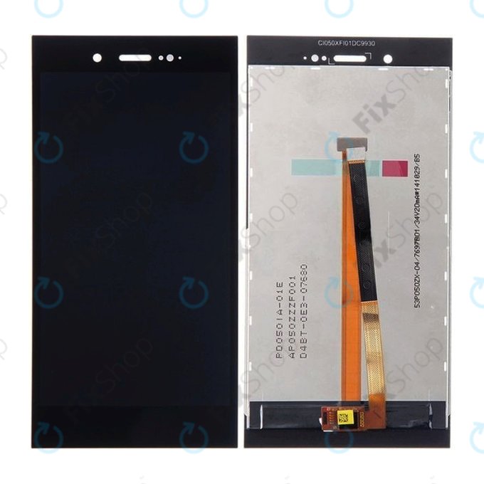 Wyświetlacz do Blackberry Z3, Ekran dotykowy bez ramki, TFT