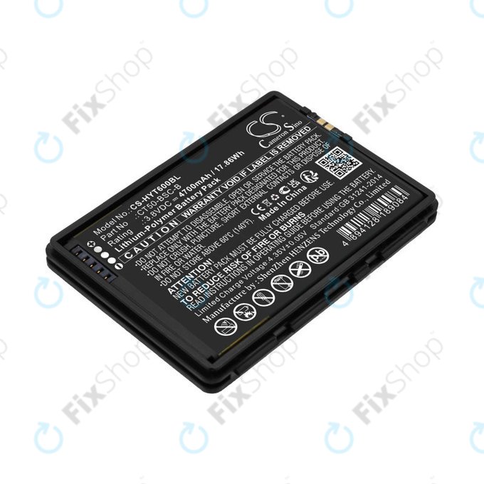 Bateria do Honeywell CT50, Dolphin CT60, 4700mAh, Li-Pol, 3.8V, CT50-BSC-B, HQ