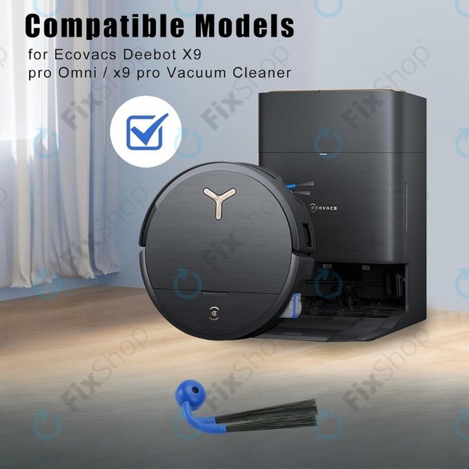 Szczotka boczna, 2 szt. do Ecovacs Deebot X9 Pro Omni, X9 Pro