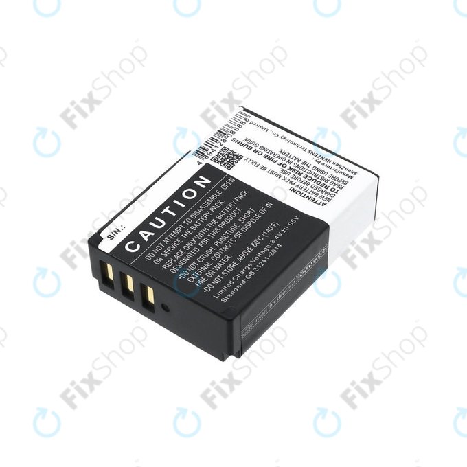 Bateria do Kodak PIXPRO S1, AZ651, AZ652, AZ901, 1150mAh, Li-Ion, 7.4V, LB-070, HQ
