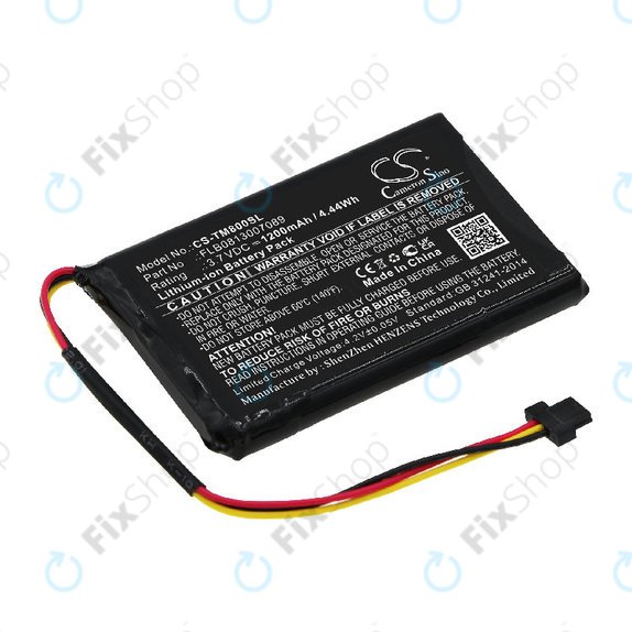 Bateria do TomTom One XL Traffic, XL 30 Europe 31, 1200mAh, Li-ion, 3.7V, FLB0813007089, HQ
