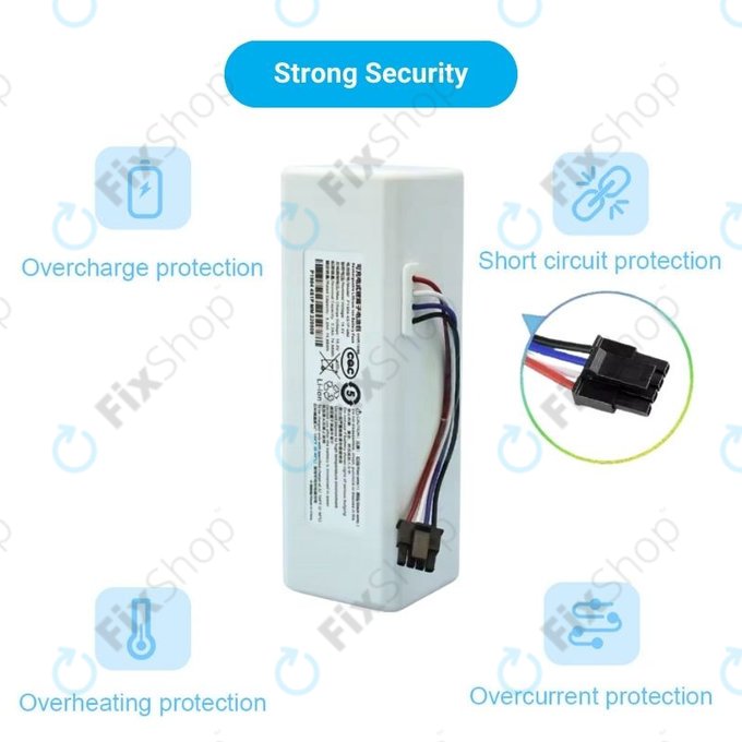 Bateria do Xiaomi Mi Robot Vacuum Mop Mijia 1C, STYTJ01ZHM, Li-Ion, 14,4V 2600mAh