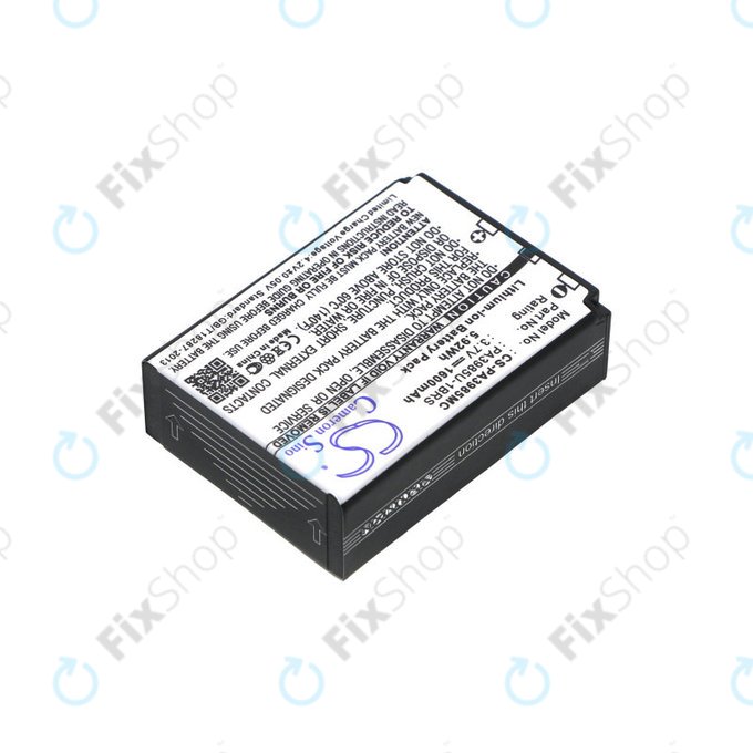 Bateria do Toshiba Camileo X200, X400, 1600mAh, Li-Ion, 3.7V, PA3985, HQ