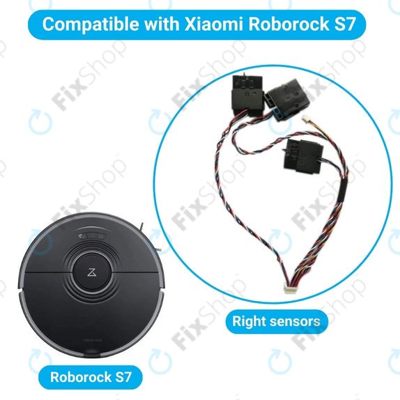Czujnik upadku do Xiaomi Roborock S7, Prawy