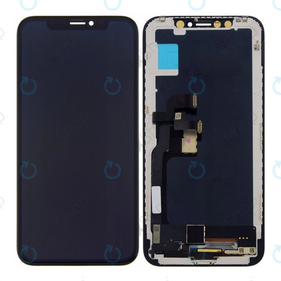 Wyświetlacz dla iPhone X, Ekran dotykowy z ramką, Refurbished