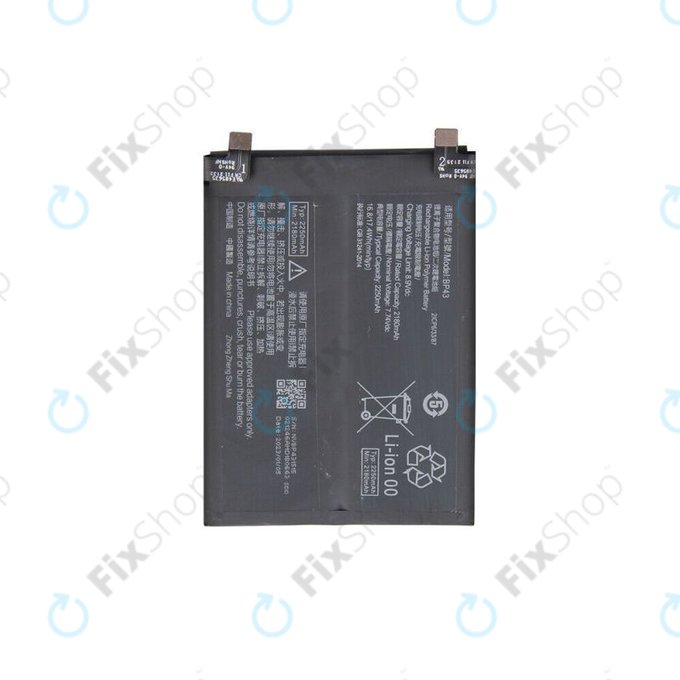 Bateria do Xiaomi Mi Mix 4 2106118C, BP43, 4500mAh