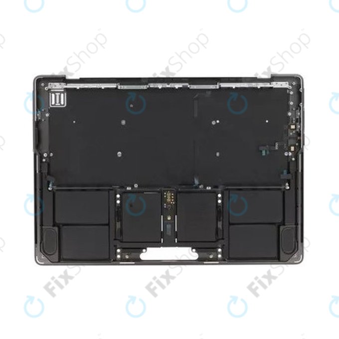Górna rama klawiatury do MacBook Pro 14", A3185 (2024), z klawiaturą US i baterią, Space Black, 661-50210, Genuine Apple