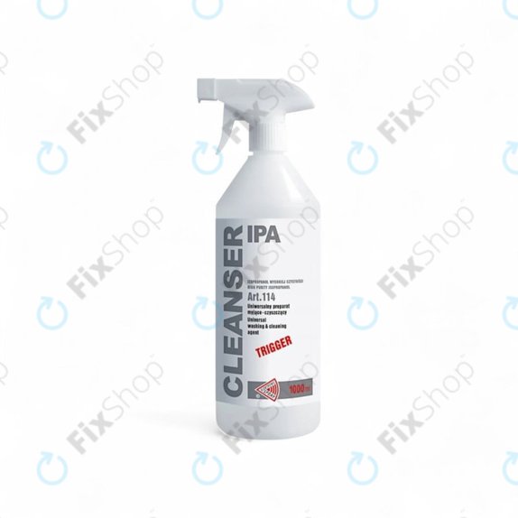 Izopropanol 100%, 1000 ml, z rozpylaczem, Cleanser IPA