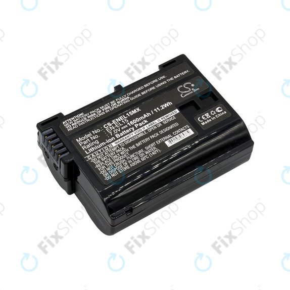 Bateria do Nikon Coolpix D7000, 1600mAh, Li-Ion, 7V, EN-EL15, HQ