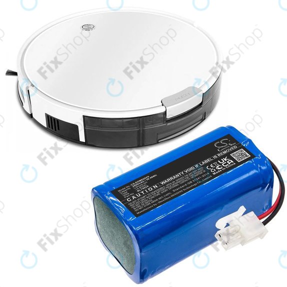 Bateria do Ecovacs Deebot M82, Tesla RoboStar T50, T60, T80 Pro, 2600mAh, Li-Ion, 14.8V, BL7402A, HQ