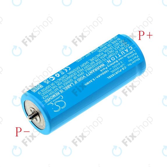 Bateria do Braun Silk-épil 5, Silk-épil 7, Silk-épil 9, 1900mAh, Li-Ion, 3.6V, UR18500L, HQ