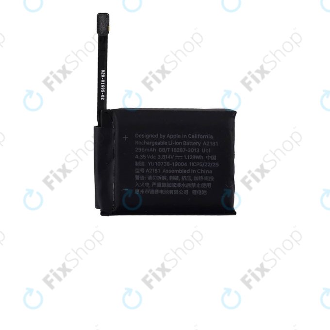 Bateria dla Apple Watch SE 2 44mm, 296mAh, A2181, Refurbished