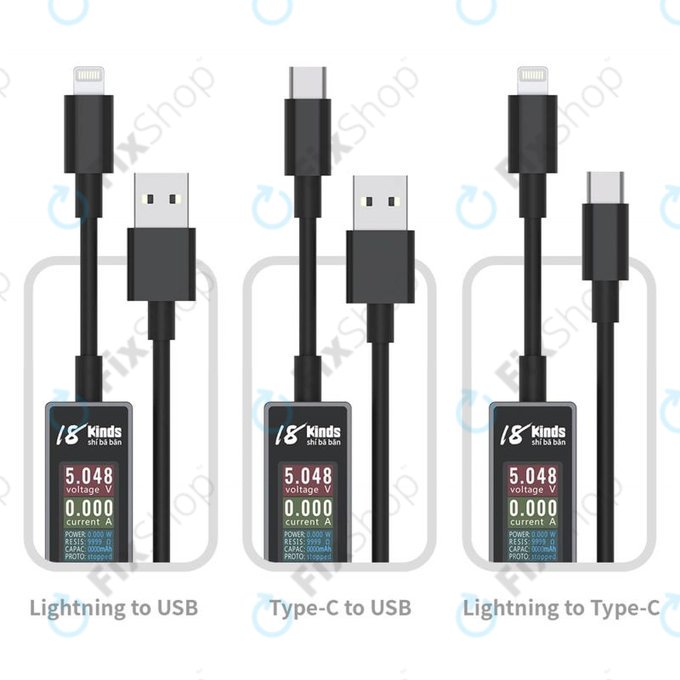 Inteligentny kabel ładujący USB C do USB C, AV Line