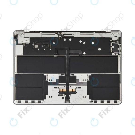 Górna rama klawiatury do MacBook Air 15", A3114 (2024), z klawiaturą US i baterią, Silver, 661-40267, Genuine Apple