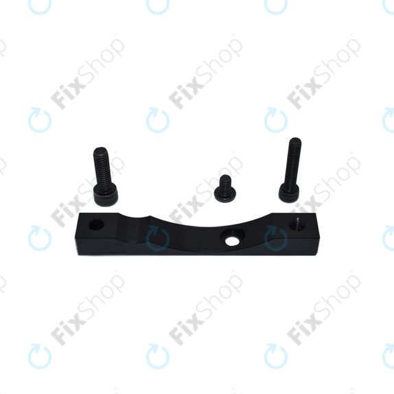 Zacisk hamulcowy Xtech z adapterem do Xiaomi, Czarny, Black