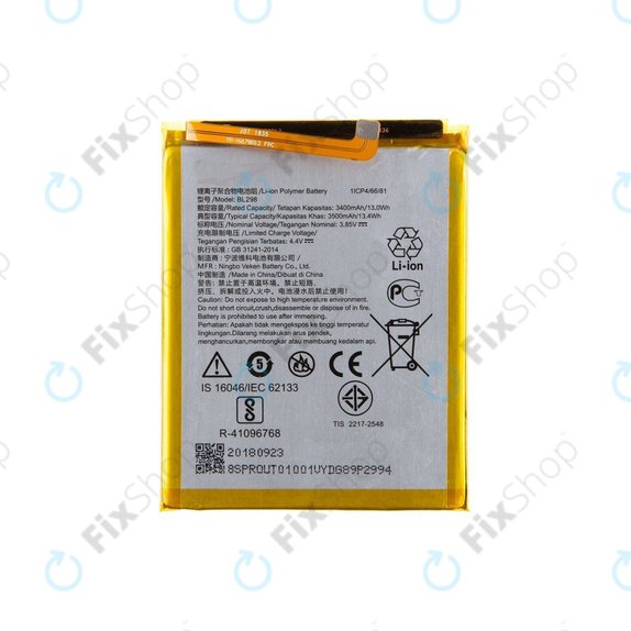 Bateria do Lenovo S5 Pro, BL298, 3500mAh