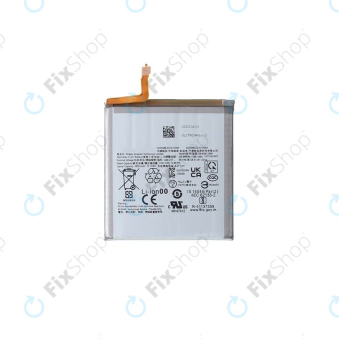 Bateria do Samsung S23 S911B, EB-BS912ABY, 3900mAh