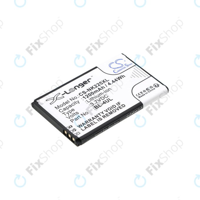 Bateria dla Nokia 3310 (2017), 1200mAh, Li-Ion, 3.7 V, BL-4UL, HQ