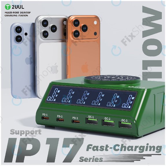 Biurkowa ładowarka wieloportowa, 2UUL PC11
