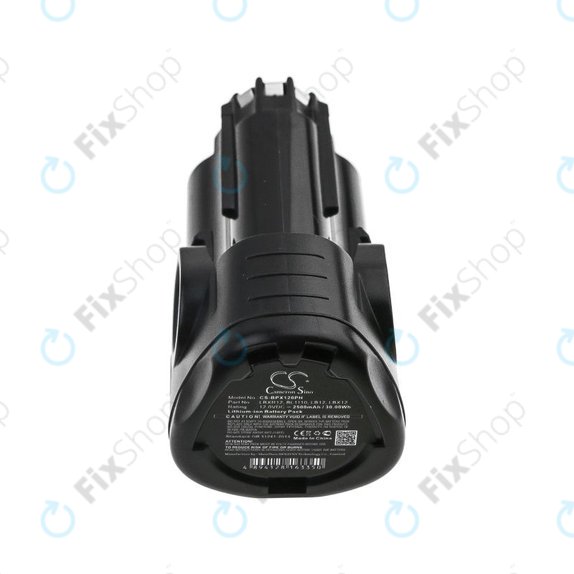 Bateria do Black & Decker EGBL108, BDCDMT112, 2500mAh, Li-Ion, 12V, LBXR12, BL1310, BL1510, LB12, HQ
