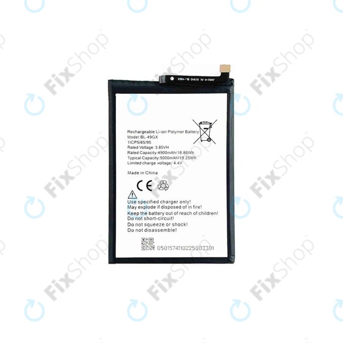 Bateria do Infinix Smart 7 HD X6516, 5000mAh