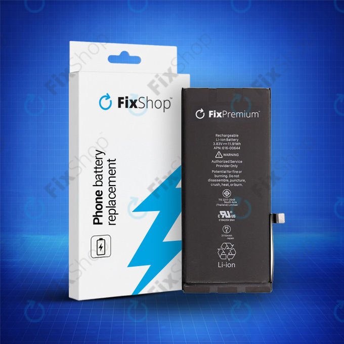 Bateria 10 Pack dla iPhone 11, 3110mAh, FixPremium