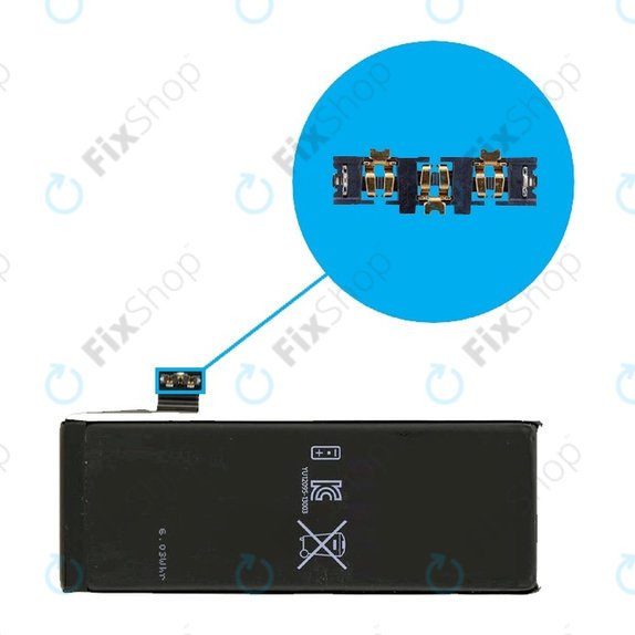 Zlacze FPC baterii do iPhone 5C, 5S