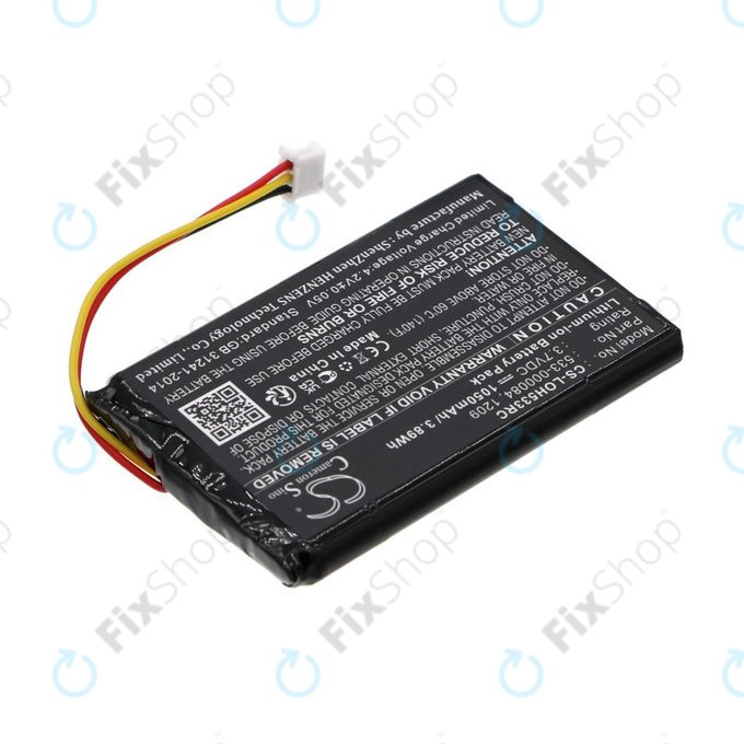 Bateria do Logitech Harmony Touch, Ultimate, 1050mAh, Li-Ion, 3.7V, 533-000083, HQ