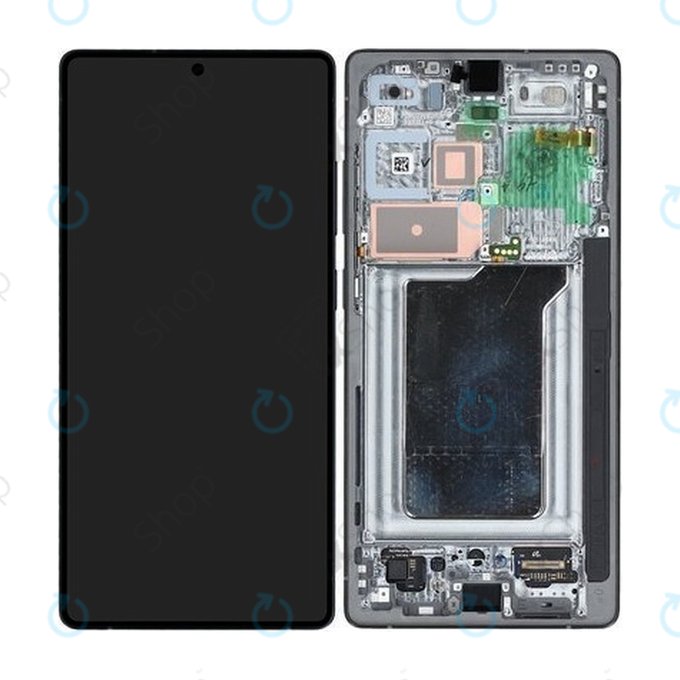 Wyświetlacz do Samsung Galaxy S25 Ultra, Ekran dotykowy z ramką, Titanium Black, GH82-36387D, Genuine Service Pack