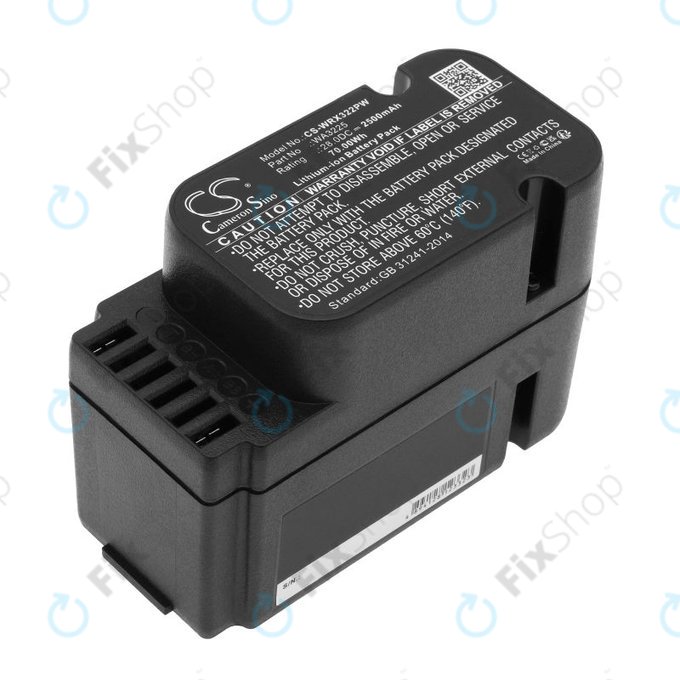 Bateria do Worx Landroid WG790, WG796, L1500, L2000, 2500mAh, Li-Ion, 28V, WA3225, HQ