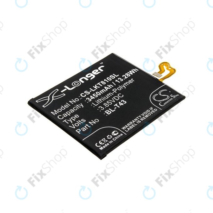 Bateria do LG G8S ThinQ, ThinQ Global, 3450mAh, Li-Pol, 3.85V, BL-T43, HQ