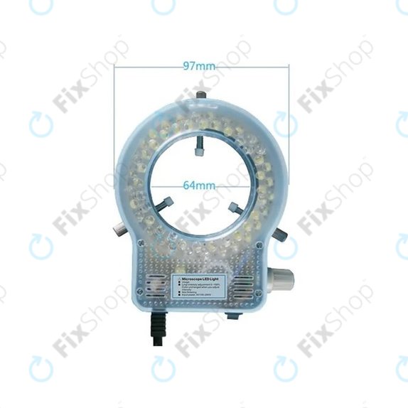 Regulowana lampa LED do mikroskopu, Niebieski, Blue, Sunshine SS-033