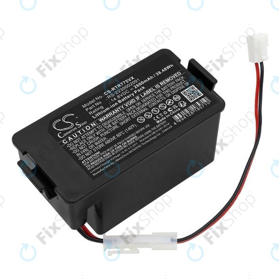 Bateria do Rowenta RR7774, RR7755, RS-2230002091, Li-Ion, 14,8V 2600mAh, HQ