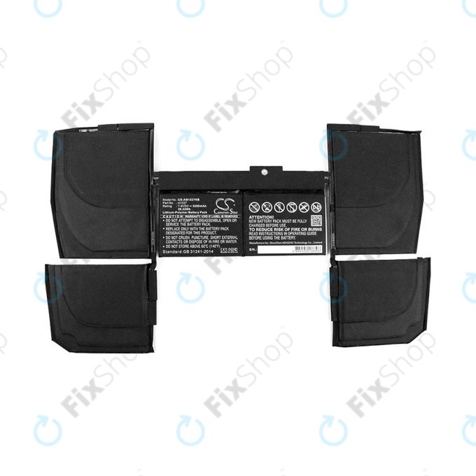 Bateria do MacBook 12" A1534 (Early 2015 - Mid 2017), 5200mAh, HQ