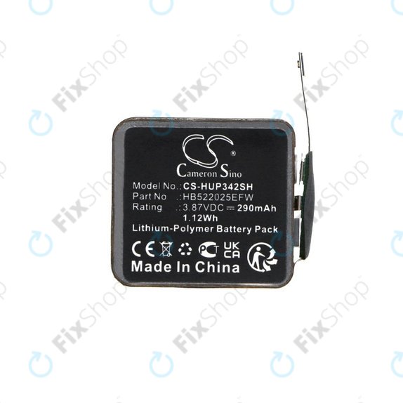 Bateria do Huawei Watch GT3 42mm, Watch GT3 Pro 42mm, 290mAh, Li-Pol, 3.87V, HB522025EFW, HQ
