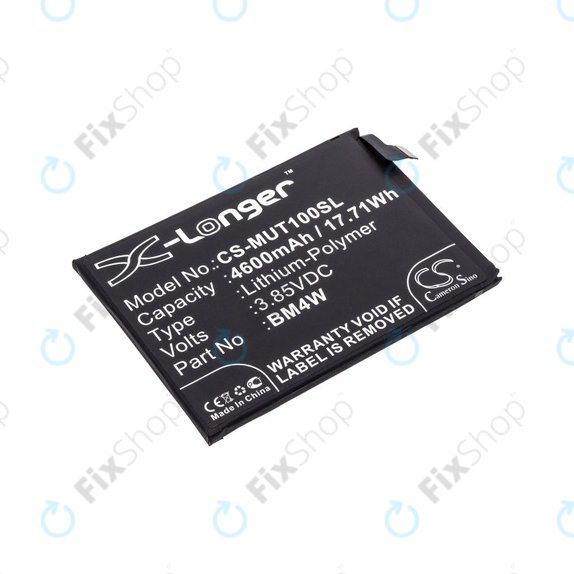 Bateria dla Xiaomi Mi 10T Lite 5G, 4600mAh, Li-Pol, 3.85 V, BM4W, HQ