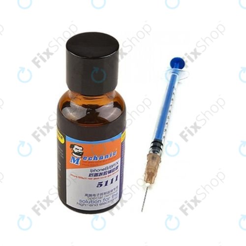 Zmywacz kleju do tylnej obudowy szklanej Mechanic 5111, iPhone 8 - 14 Pro Max, 20ml
