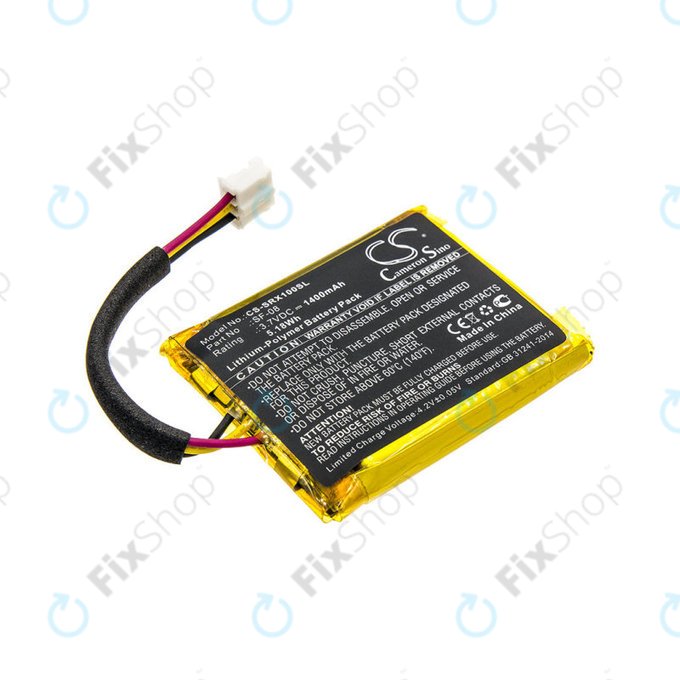 Bateria do Sony SRS-XB10, SRS-XB12, WH-L600, 1400mAh, Li-Pol, 3.7V, SF-08, HQ