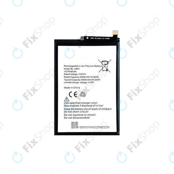 Bateria do Infinix Note 12, 12 Pro, BL-49KX, 5000mAh