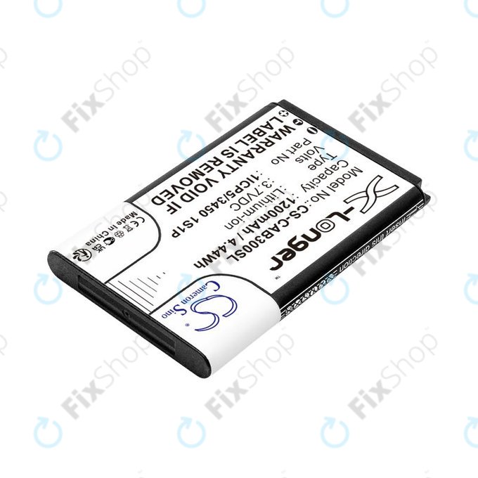 Bateria do Cat B30, 1200mAh, Li-Ion, 3.7V, 1ICP5/3450 1S1P, HQ