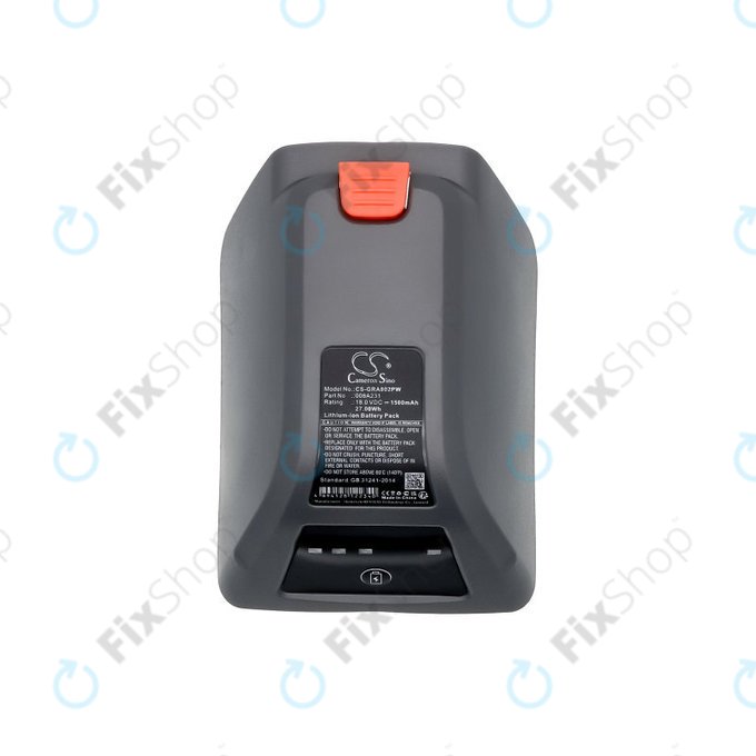 Bateria do Gardena Comfort Wand-Schlauchbox 35, 8025-20, 1500mAh, Li-Ion, 18V, 008A231, HQ
