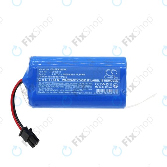 Bateria do Eufy RoboVac L30 Hybrid+, Concept VR2110, 2600mAh, Li-Ion, 14.4V, T2996011, HQ