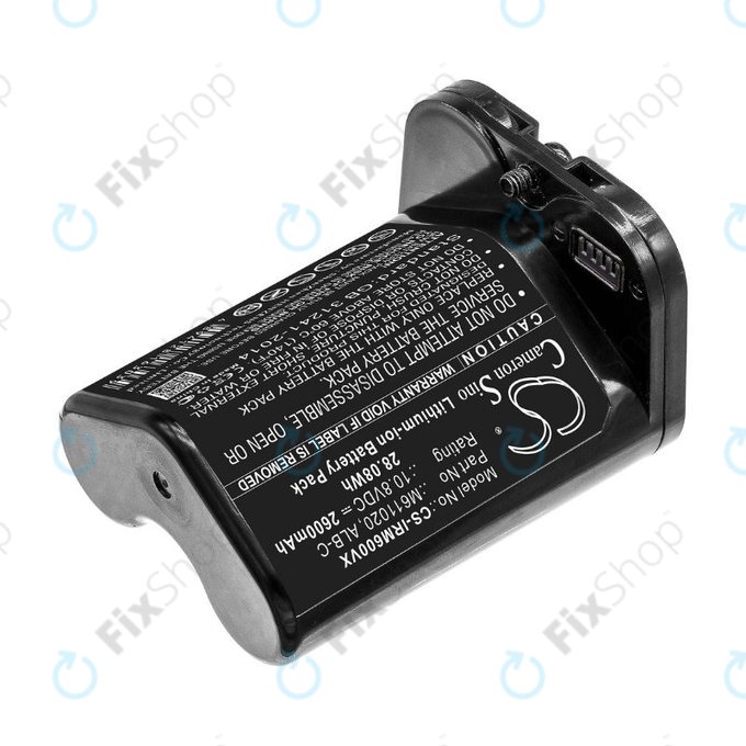 Bateria do iRobot Braava jet m6, ALB-C, M611020, Li-Ion, 10,8V 2600mAh, HQ