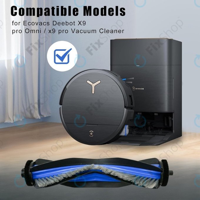 Główna szczotka do Ecovacs Deebot X9 Pro Omni, X9 Pro