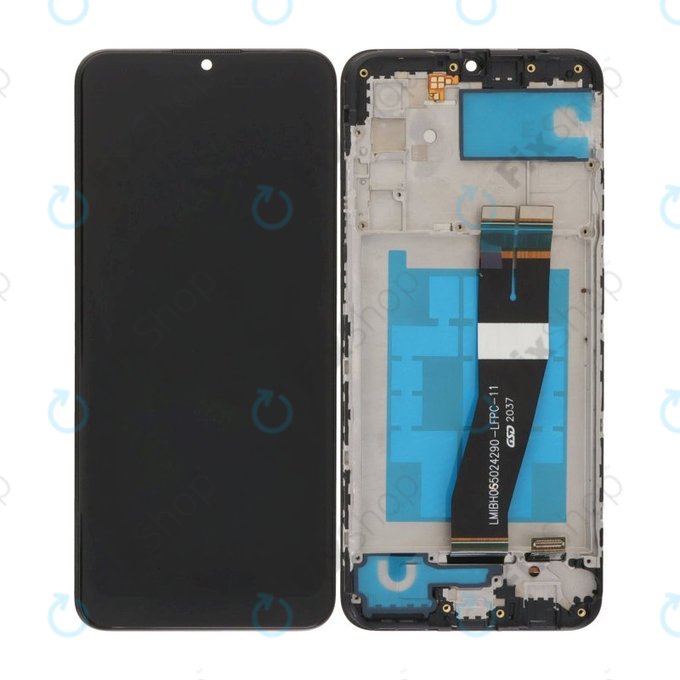 Wyświetlacz do Samsung A02s A025F, Ekran dotykowy z ramką, TFT
